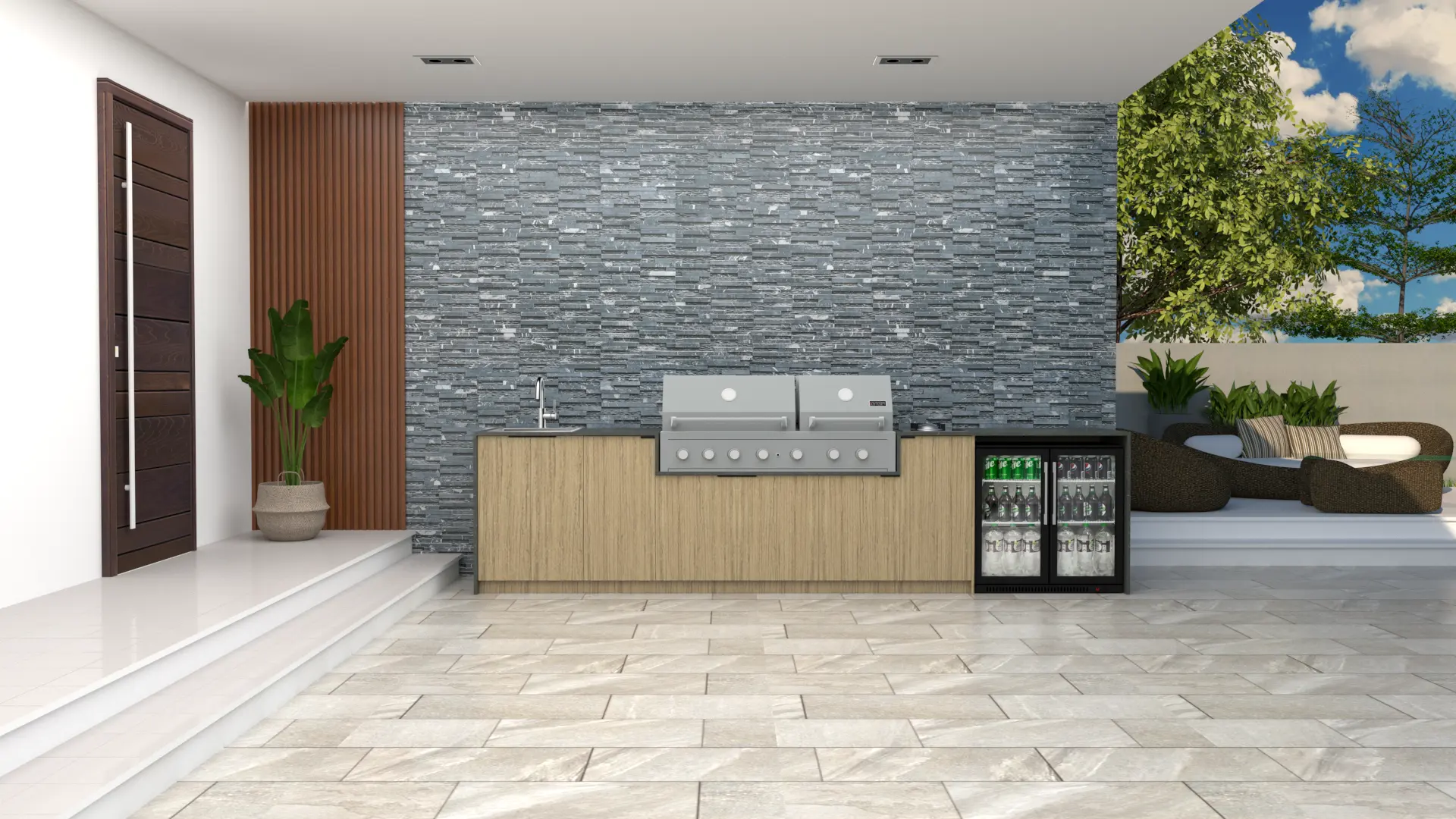 OUTDOOR DOMAIN-FLINDERS-BLACK TOPS