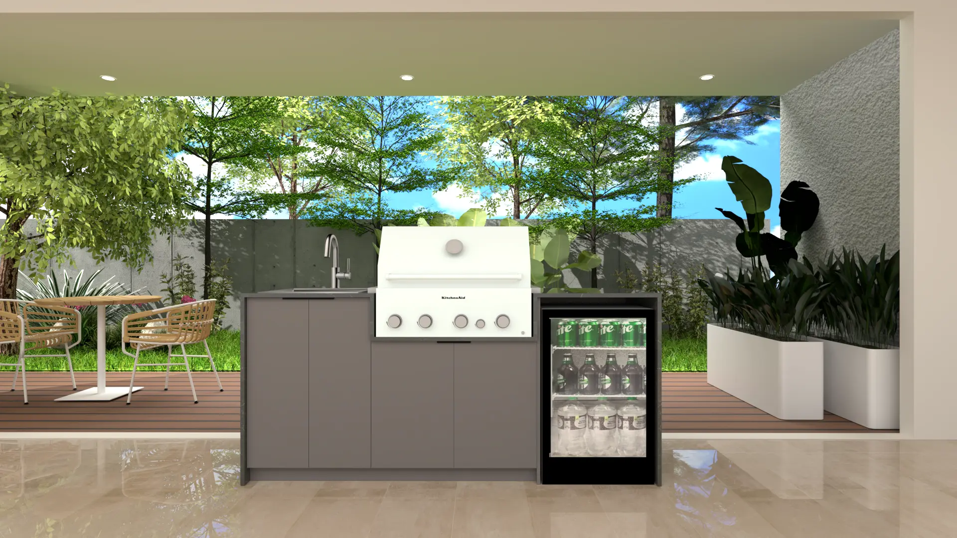 OUTDOOR DOMAIN-DARWIN-BLACK TOPS