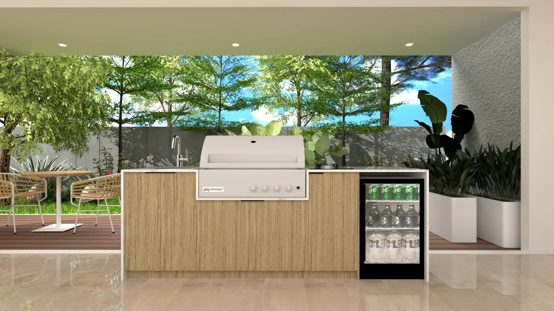 CROSSRAY-OUTBACK-BLACK TOPS